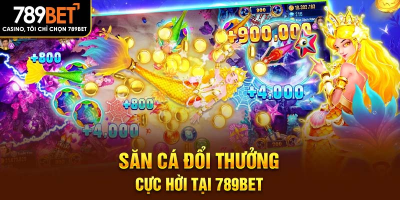 Săn cá đổi thưởng cực hời tại 789BET